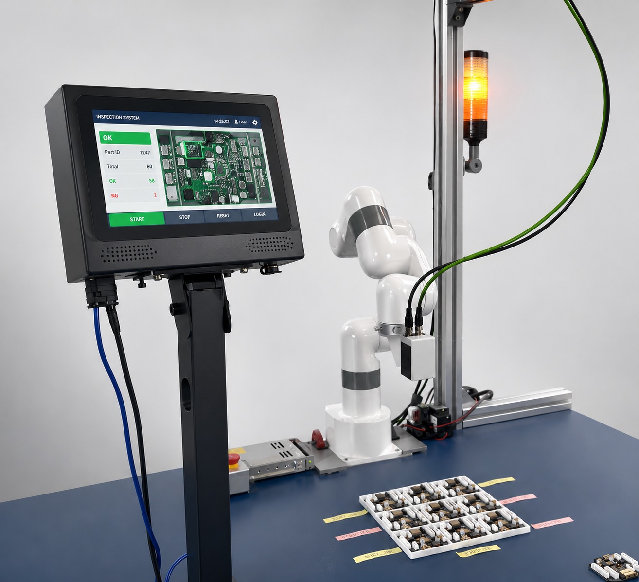 Quality Inspection with Robotic Arm